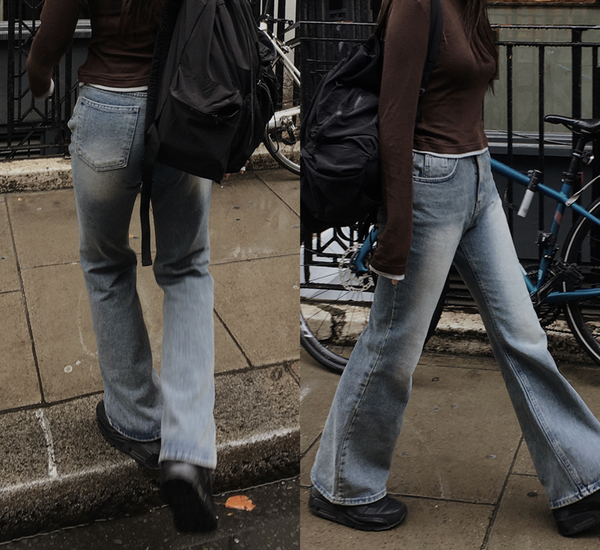 [SLOWAND] # SLOWMADE Our Mute Semi-Bootcut Denim Pants