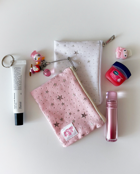 [rincomma] Twinkle Mini Pouch (Indie Pink)