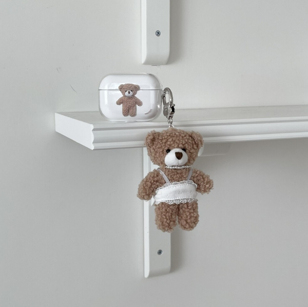 [dust dusty] Pajamas Bear Keyring