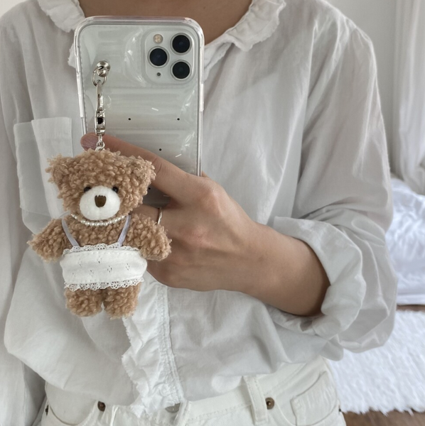 [dust dusty] Pajamas Bear Keyring