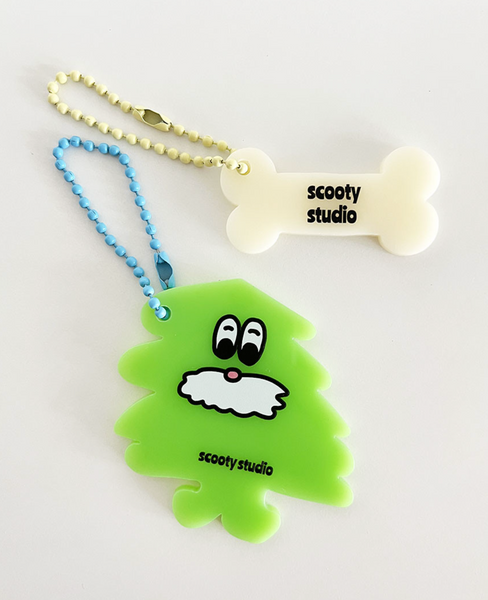 [scooty studio] Milky Acrylic Keyring