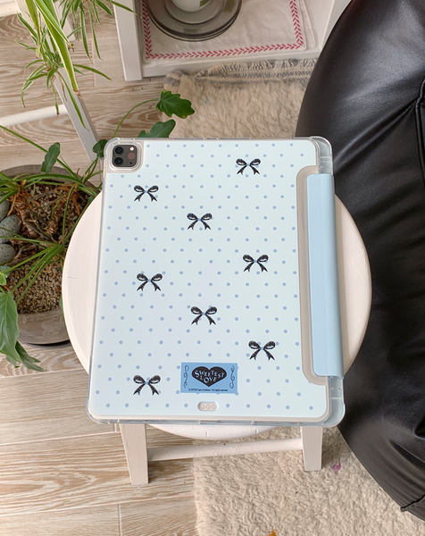 [your emotions] Sweetest Love Ipad Case / Blue