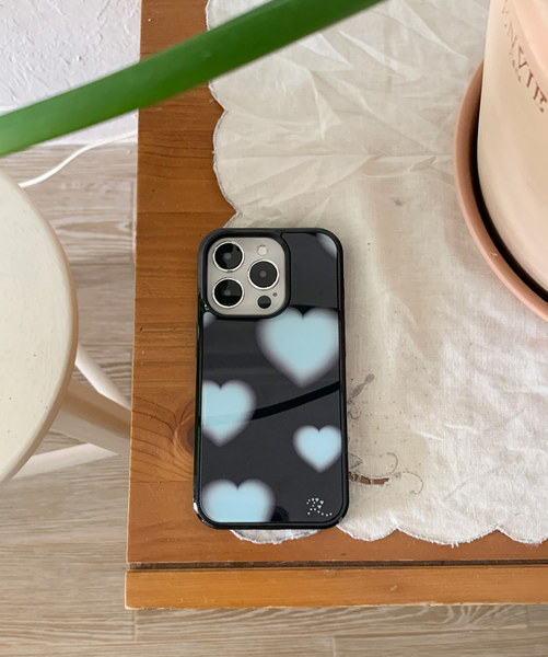 [your emotions] Plumpily Heart Glass Phone Case