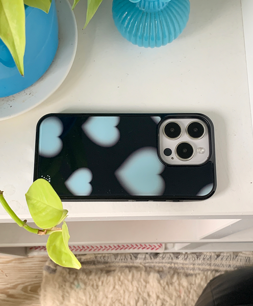 [your emotions] Plumpily Heart Glass Phone Case