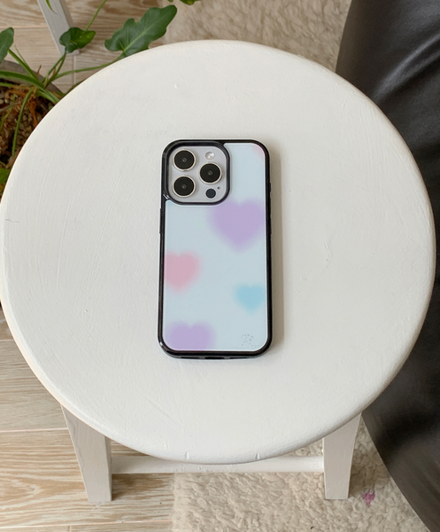 [your emotions] Plumpily Heart Glass Phone Case