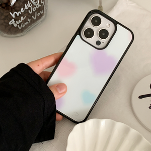 [your emotions] Plumpily Heart Glass Phone Case