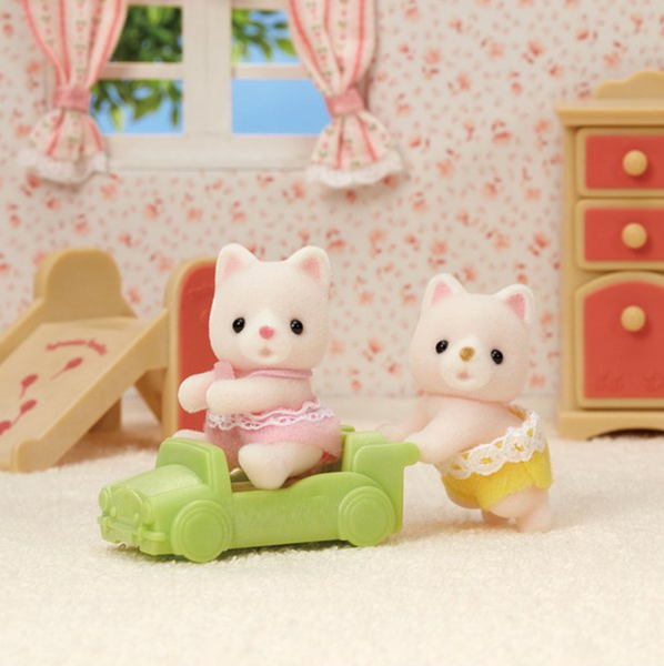 [Sylvanian Families] Silk Cat Twins