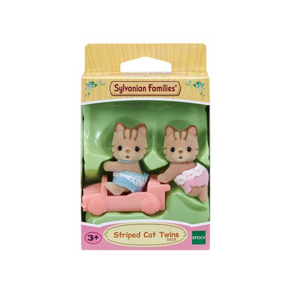 [Sylvanian Families] Striped Cat Twins