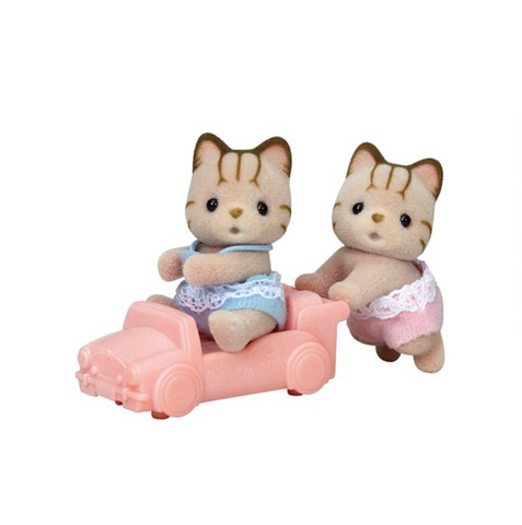 [Sylvanian Families] Striped Cat Twins