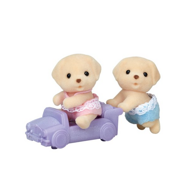 [Sylvanian Families] Yellow Labrador Twins