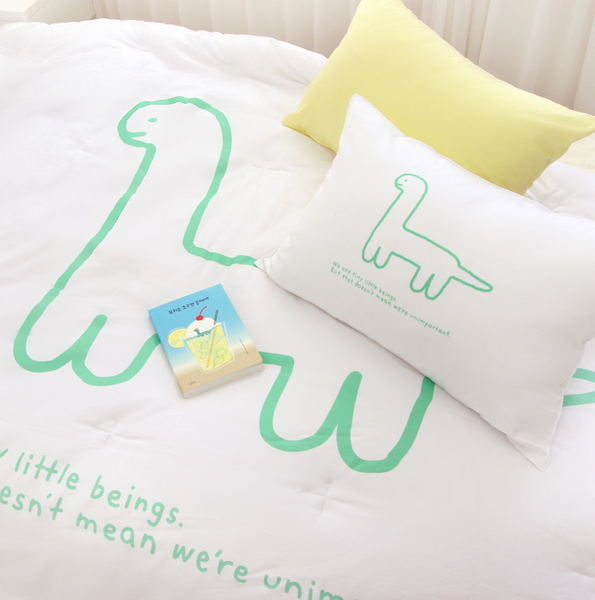 [JOGUMAN STORE] Pure Cotton Pillow Cover (Line / Basic) 40x60 cm