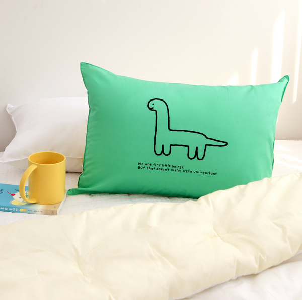 [JOGUMAN STORE] Pure Cotton Pillow Cover (Line / Basic) 40x60 cm