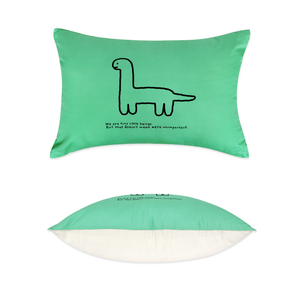 [JOGUMAN STORE] Pure Cotton Pillow Cover (Line / Basic) 40x60 cm