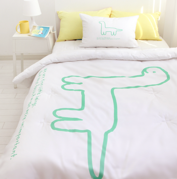 [JOGUMAN STORE] Pure Cotton Pillow Cover (Line / Basic) 40x60 cm