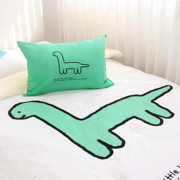 [JOGUMAN STORE] Pure Cotton Pillow Cover (Line / Basic) 40x60 cm