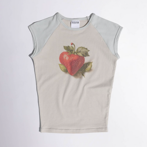 [SCULPTOR] Berry Raglan Tee Raw