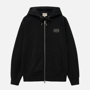 [MARITHÉ FRANÇOIS GIRBAUD] BIG CLASSIC LOGO HOODIE ZIPUP Black