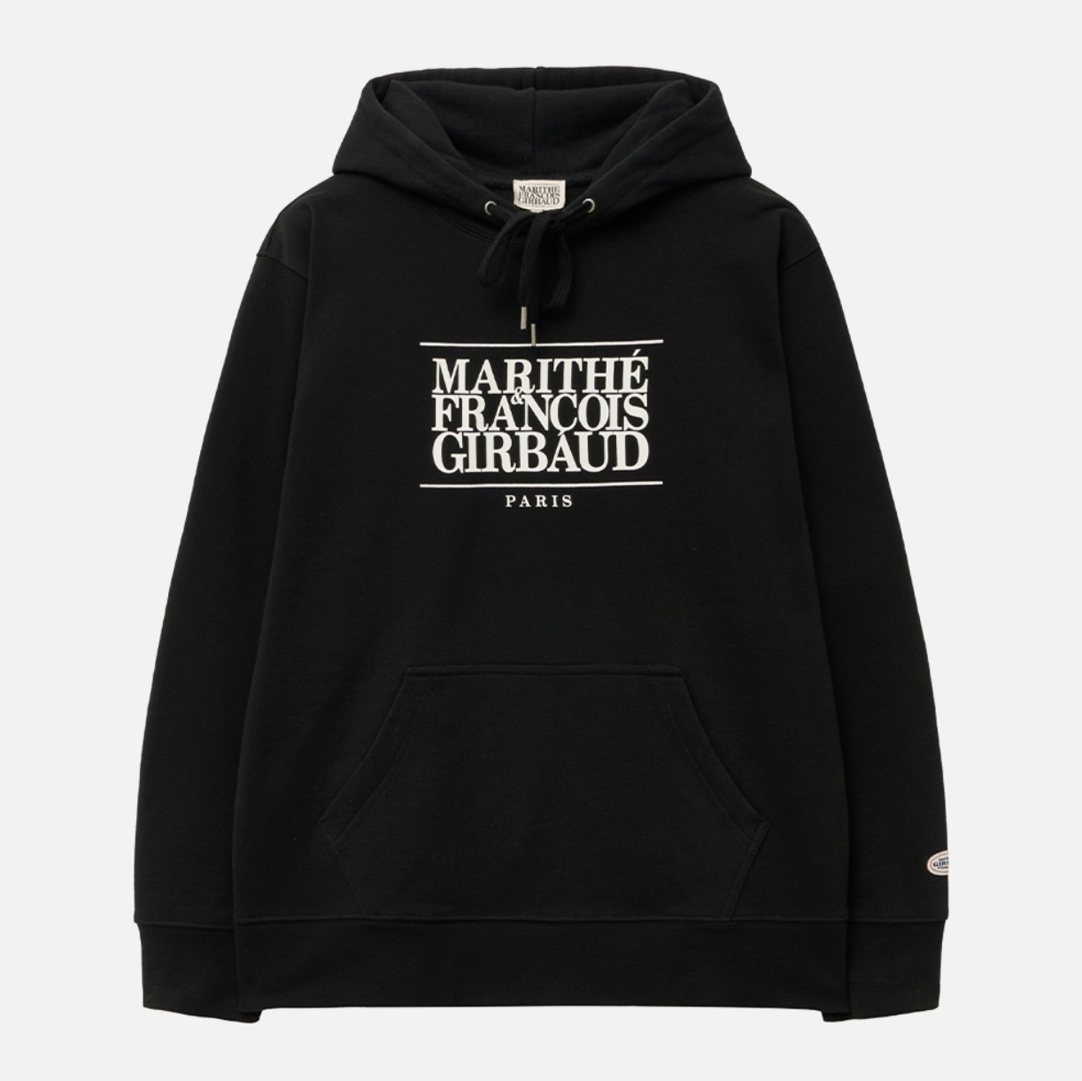 [MARITHÉ FRANÇOIS GIRBAUD] CLASSIC LOGO HOODIE Black