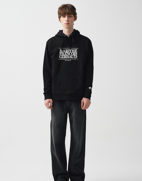 [MARITHÉ FRANÇOIS GIRBAUD] CLASSIC LOGO HOODIE Black