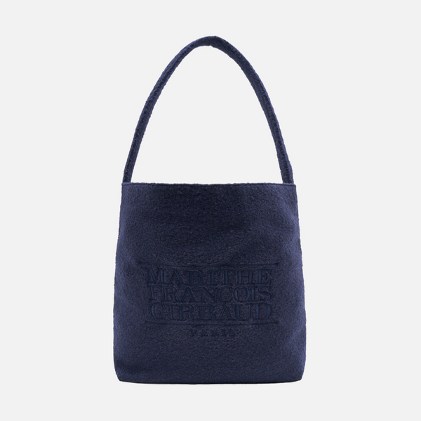 [MARITHÉ FRANÇOIS GIRBAUD] CLASSIC LOGO BOUCLE SHOULDER BAG Navy