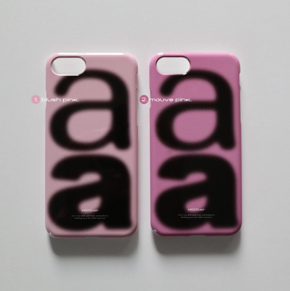 [hioo.kr] AA Glossy Hard Phone Case