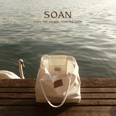 [SLOWAND] # SOAN Mood Cotton Eco Bag