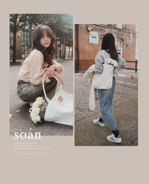 [SLOWAND] # SOAN Mood Cotton Eco Bag