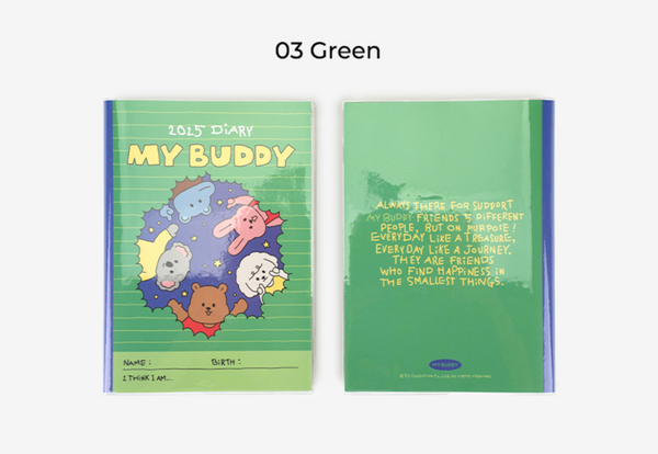 [DAILYLIKE] 2025 My Buddy Diary