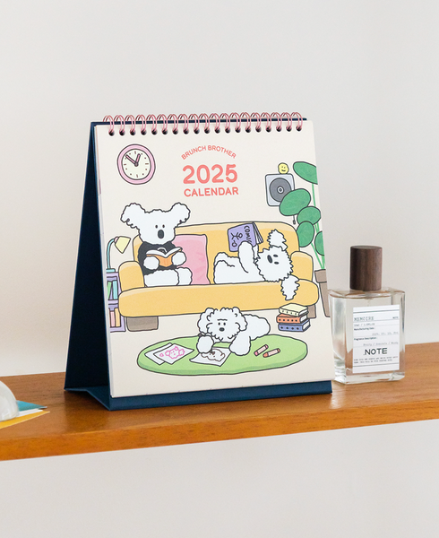 [Brunch Brother] 2025 Desk Calendar