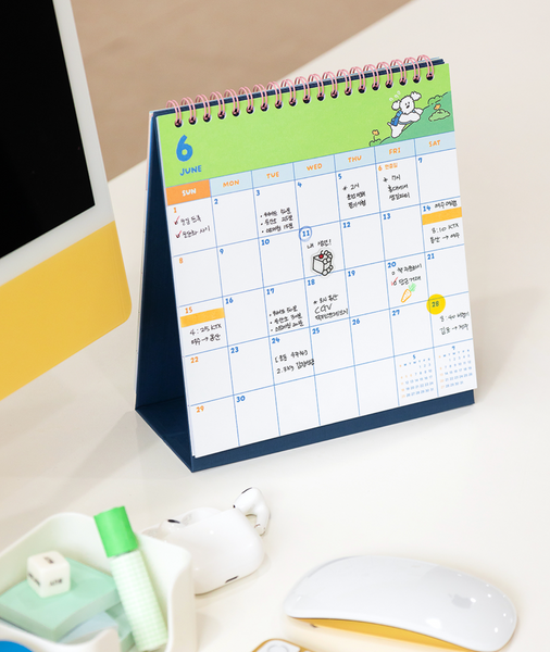 [Brunch Brother] 2025 Desk Calendar