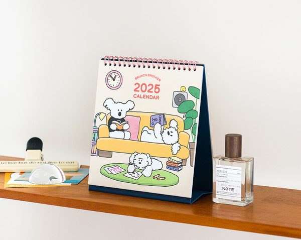 [Brunch Brother] 2025 Desk Calendar