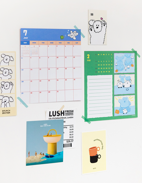 [Brunch Brother] 2025 Desk Calendar