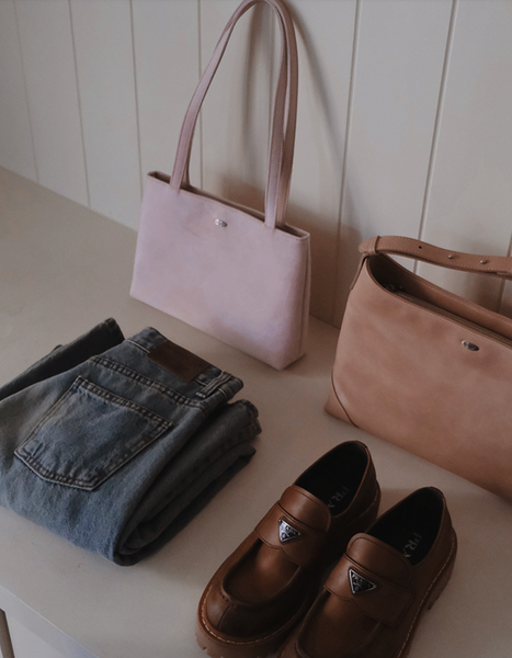 [SLOWAND] # LENTO Bazil Suede Bag