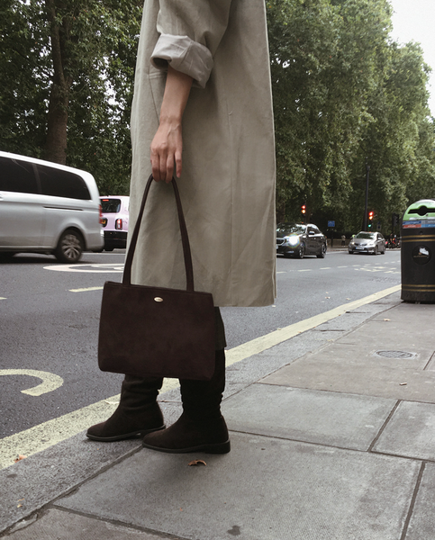 [SLOWAND] # LENTO Bazil Suede Bag