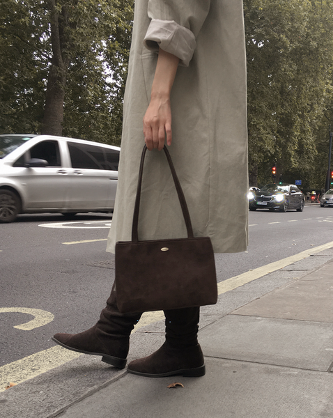 [SLOWAND] # LENTO Bazil Suede Bag