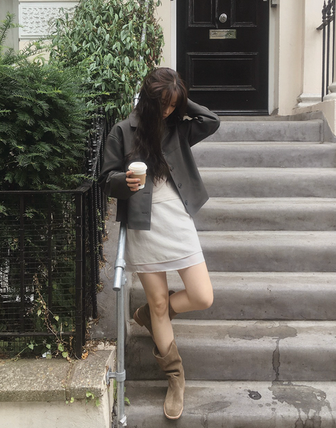 [SLOWAND] # SLOWMADE Carmen Layer Skirt