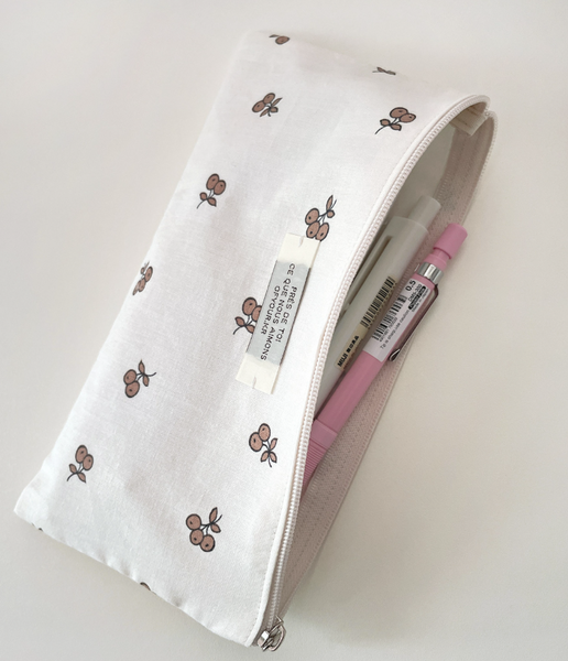 [OFYOUR] Pencil Case (Brown Berries)