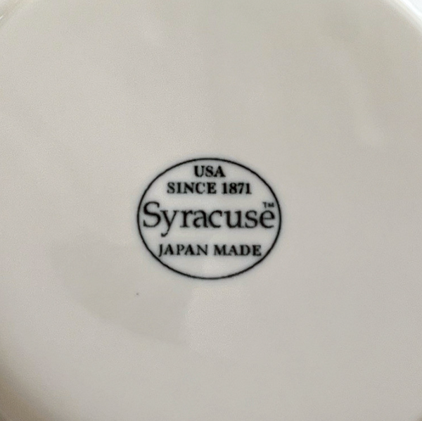 [Bracket Table] Lettering Syracuse Plate