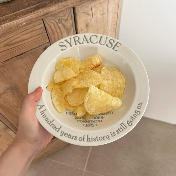 [Bracket Table] Lettering Syracuse Plate