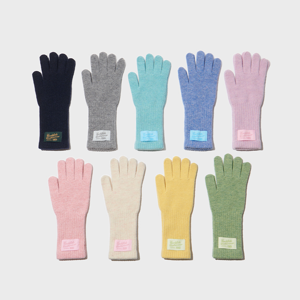 [Rockfish Weatherwear] FLUFFY LONG GLOVES (9 Colours)