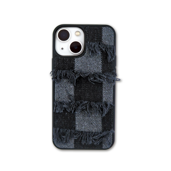 [TERAHERTZ] Textile Phone Case (Damaged Black)