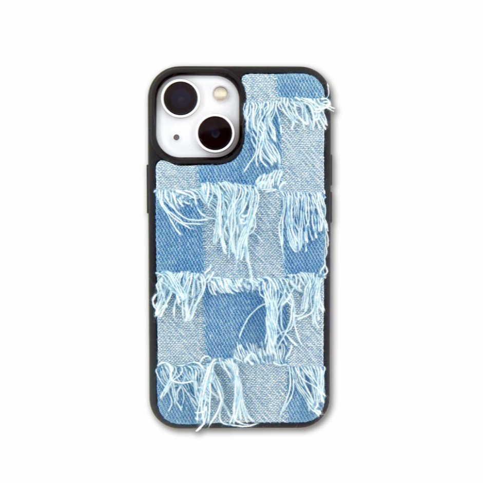 [TERAHERTZ] Textile Phone Case (Damaged Blue)