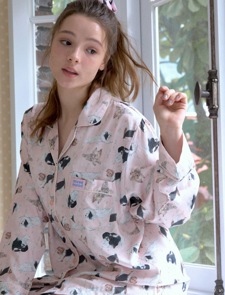 [muse mood] Paris Dog Pyjama