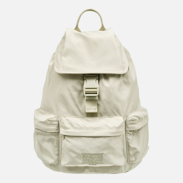 [MARITHÉ FRANÇOIS GIRBAUD] CLASSIC LOGO 3 POCKET BIG BACKPACK beige