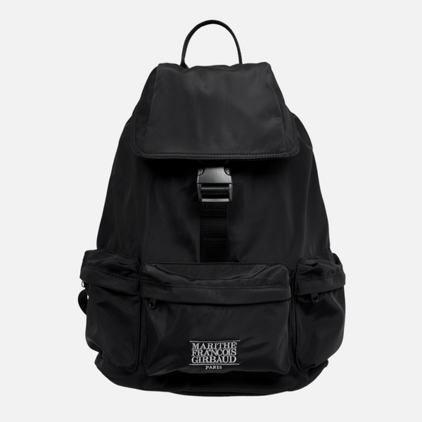 [MARITHÉ FRANÇOIS GIRBAUD] CLASSIC LOGO 3 POCKET BIG BACKPACK black