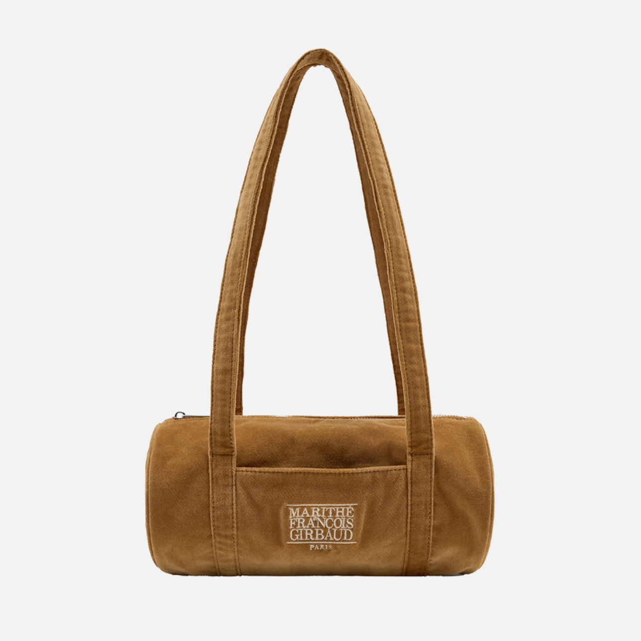 [MARITHÉ FRANÇOIS GIRBAUD] CLASSIC LOGO MINI DUFFLE BAG camel