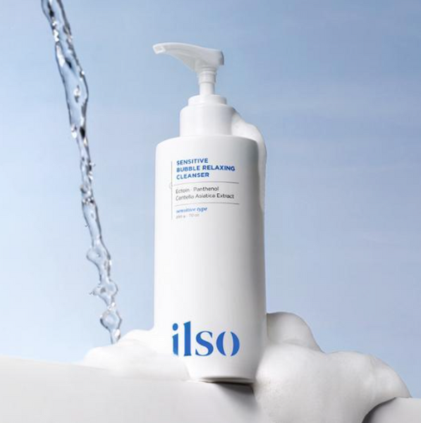 [ilso] Sensitive Bubble Relaxing Cleanser 200g 黑頭粉刺清潔泡泡洗臉奶