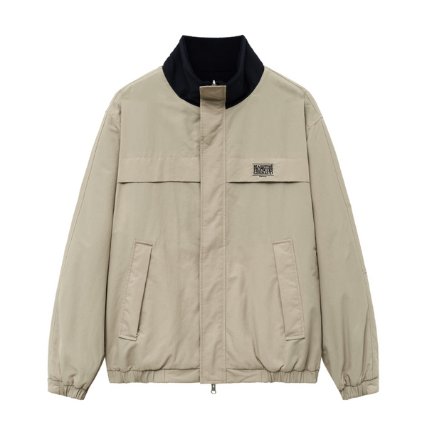 [MARITHÉ FRANÇOIS GIRBAUD] CLASSIC LOGO REVERSIBLE SAILING JUMPER beige