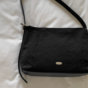 [98°C][OAT] Fold Nylon x Leather Shoulder Bag