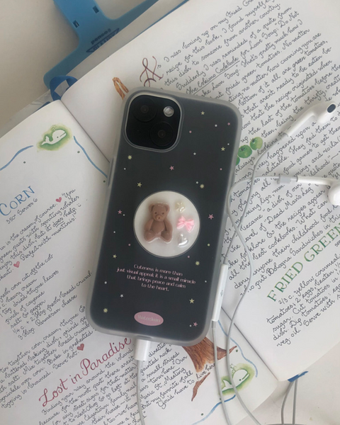 [WATERJEAN] Cosmic Dust Jelly Phone Case